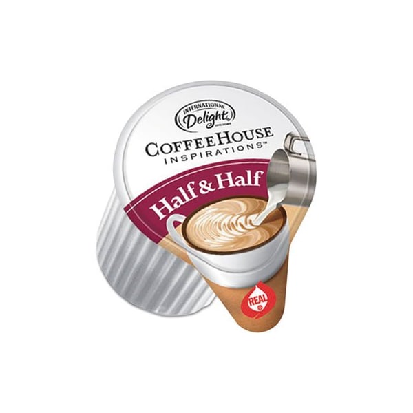 Dean Foods Internatnl, COFFEE HOUSE INSPIRATIONS HALF & HALF, 0.38 OZ, 180/CARTON, PK180 102042 - main